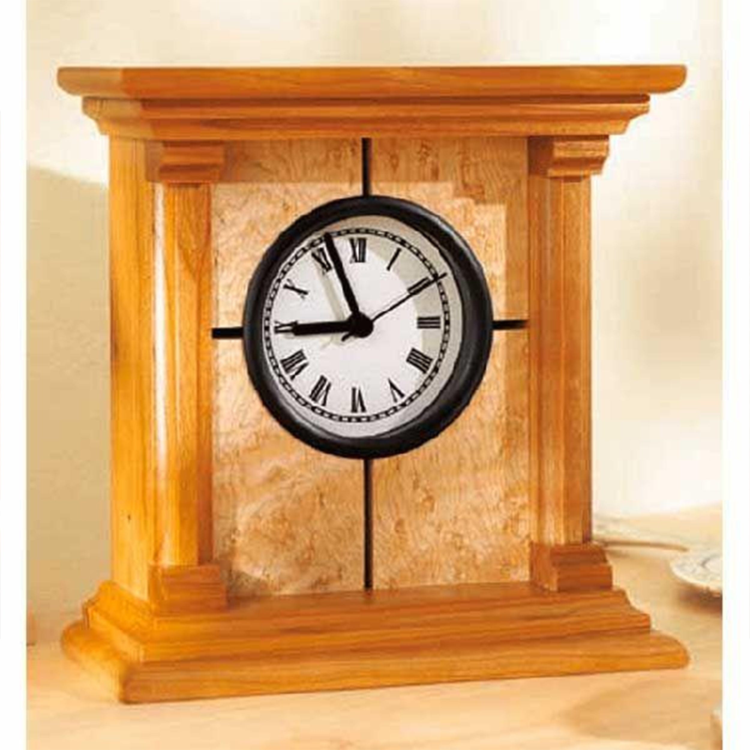 Wood Magazine Downloadable Plan - Architectural Clock | Woodcraft