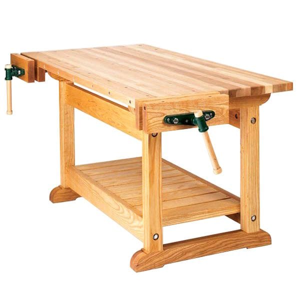Woodworking Project Paper Plan to Build Traditional Workbench alt 0