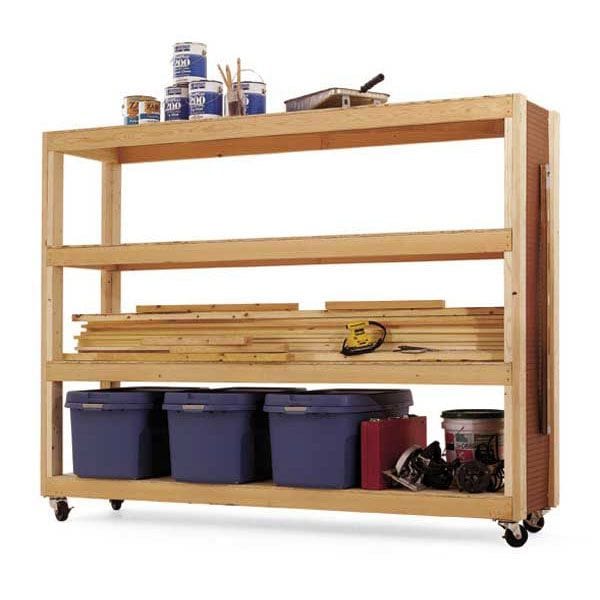 Wood Magazine Woodworking Project Paper Plan to Build Mobile Storage ...