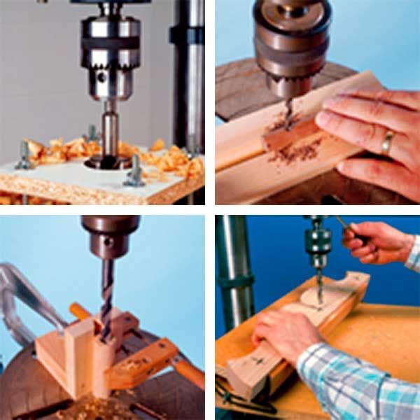 Woodworking Project Paper Plan to Build Seven Drill-Press Jigs alt 0