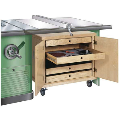 Woodworking Project Paper Plan to Build Tablesaw Accessories Cabinet alt 0