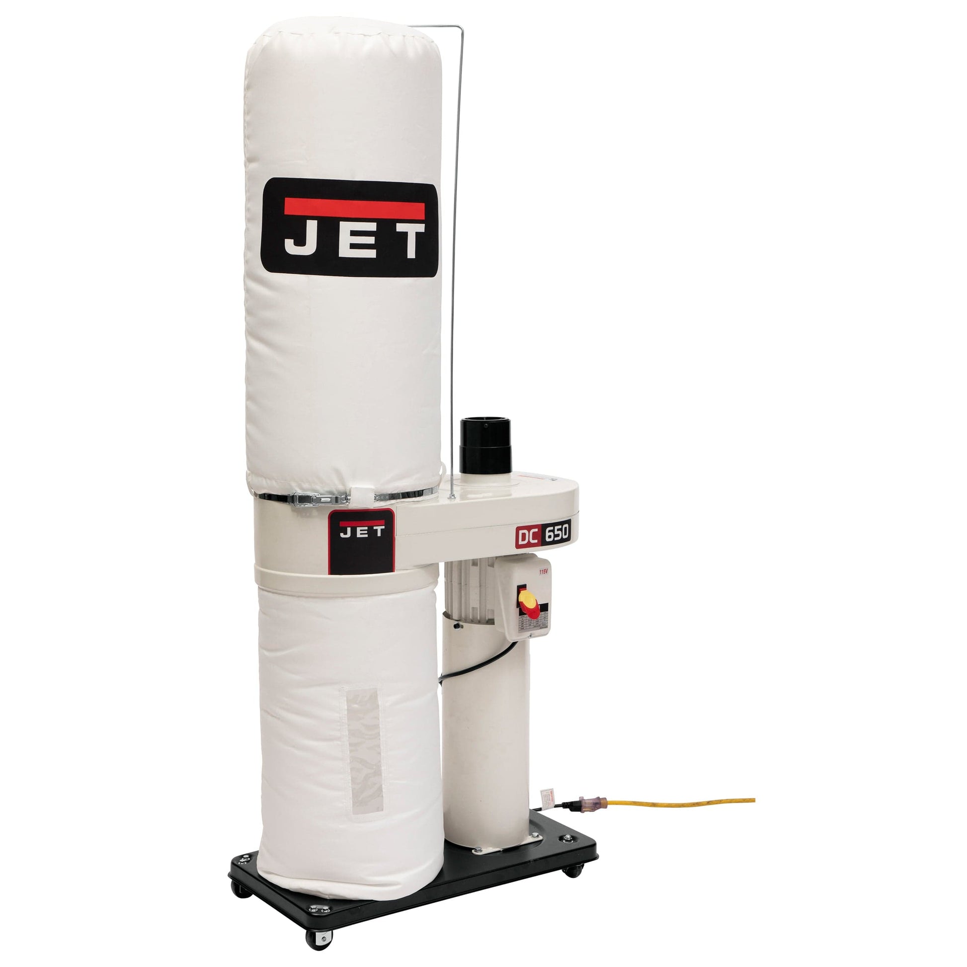 Dust Collector with 30-Micron Bag Filter Kit - 1 HP 1 Ph 115/230V - DC-650BK alt 0