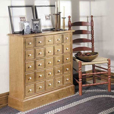 Woodworking Project Paper Plan to Build Apothecary's Friend Cabinet alt 0