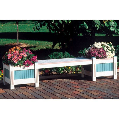 Woodworking Project Paper Plan to Build Classic Planter & Bench alt 0
