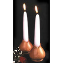 Woodworking Project Paper Plan to Build Turned Candleholders alt 0