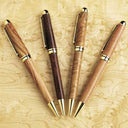 Woodworking Project Paper Plan to Build Turned Writing Pens alt 0