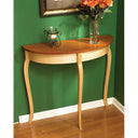 Woodworking Project Paper Plan to Build Simply Graceful Bow Front Table alt 0