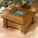 Woodworking Project Paper Plan to Build Tile-Topped Keepsake Box alt 0