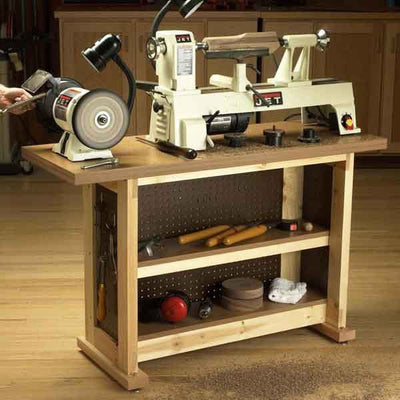 Woodworking Project Paper Plan to Build Basic-Built, Simple n' Sturdy Tool Stand alt 0