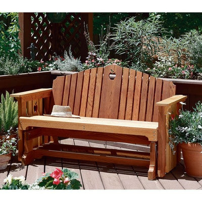 Woodworking Project Paper Plan to Build Porch Glider alt 0