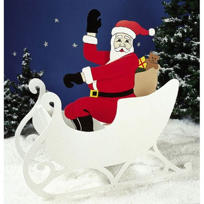 Woodworking Project Paper Plan to Build Sittin' Pretty Santa alt 0