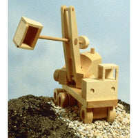Woodworking Project Paper Plan to Build Excavator (Steam Shovel) alt 0