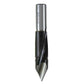 Industrial Carbide Tipped Through Hole Boring Bit, 1/2" D x 70mm L x 10mm Sh x 60º RH, # TH12770R