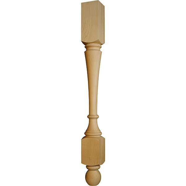 Hard Maple Washington Island Leg, Model 99134HM alt 0