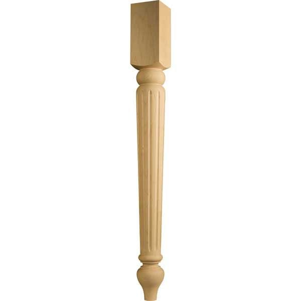 Traditional Table Leg Walnut alt 0