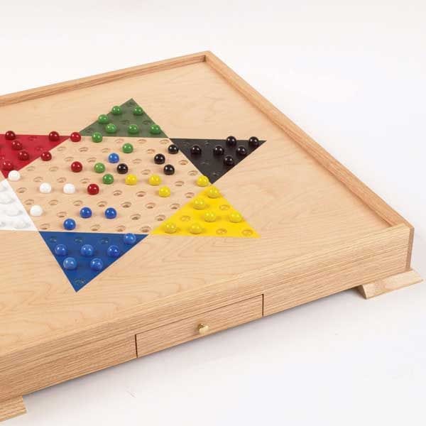 Woodworking Project Paper Plan to Build Chinese Checker Board alt 0