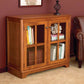 Woodworking Project Paper Plan to Build Glass-Door Bookcase alt 0