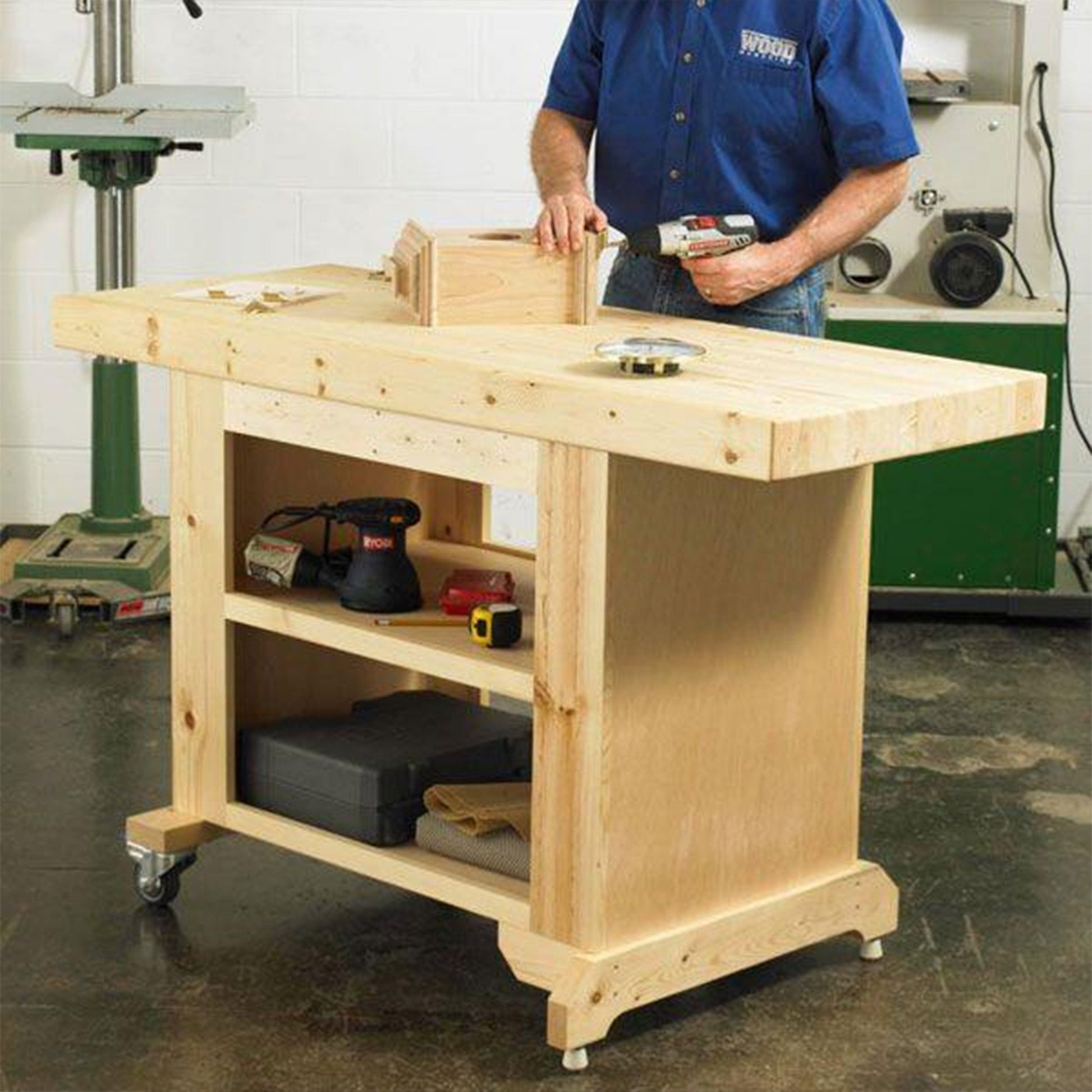 Wood Magazine Downloadable Woodworking Project Plan to Build