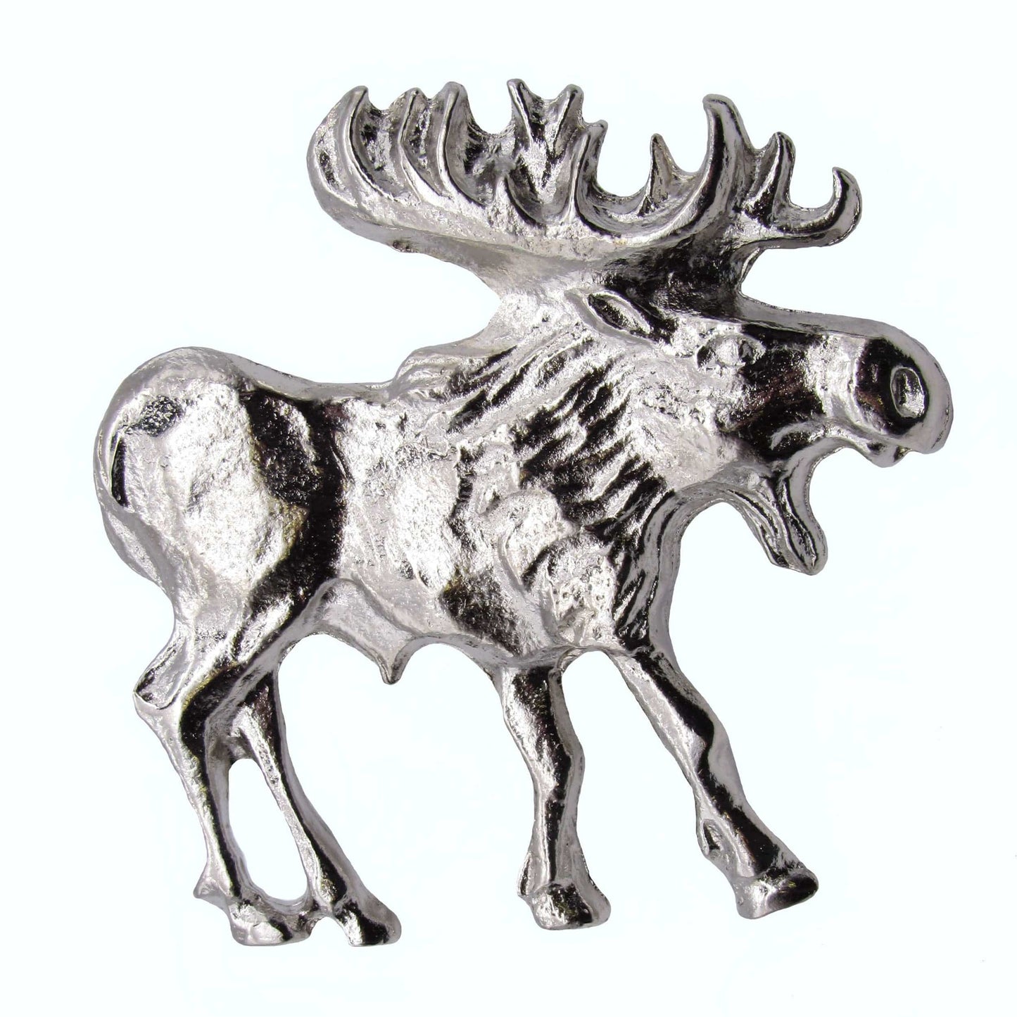 Walking Moose Pull, Right, Nickel, Model 183N alt 0