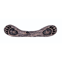 Dual Bear Track Pull, Antique Copper, Model 169AC alt 0