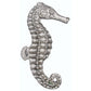 Large Seahorse Knob, Right, Nickel, Model 234N alt 0