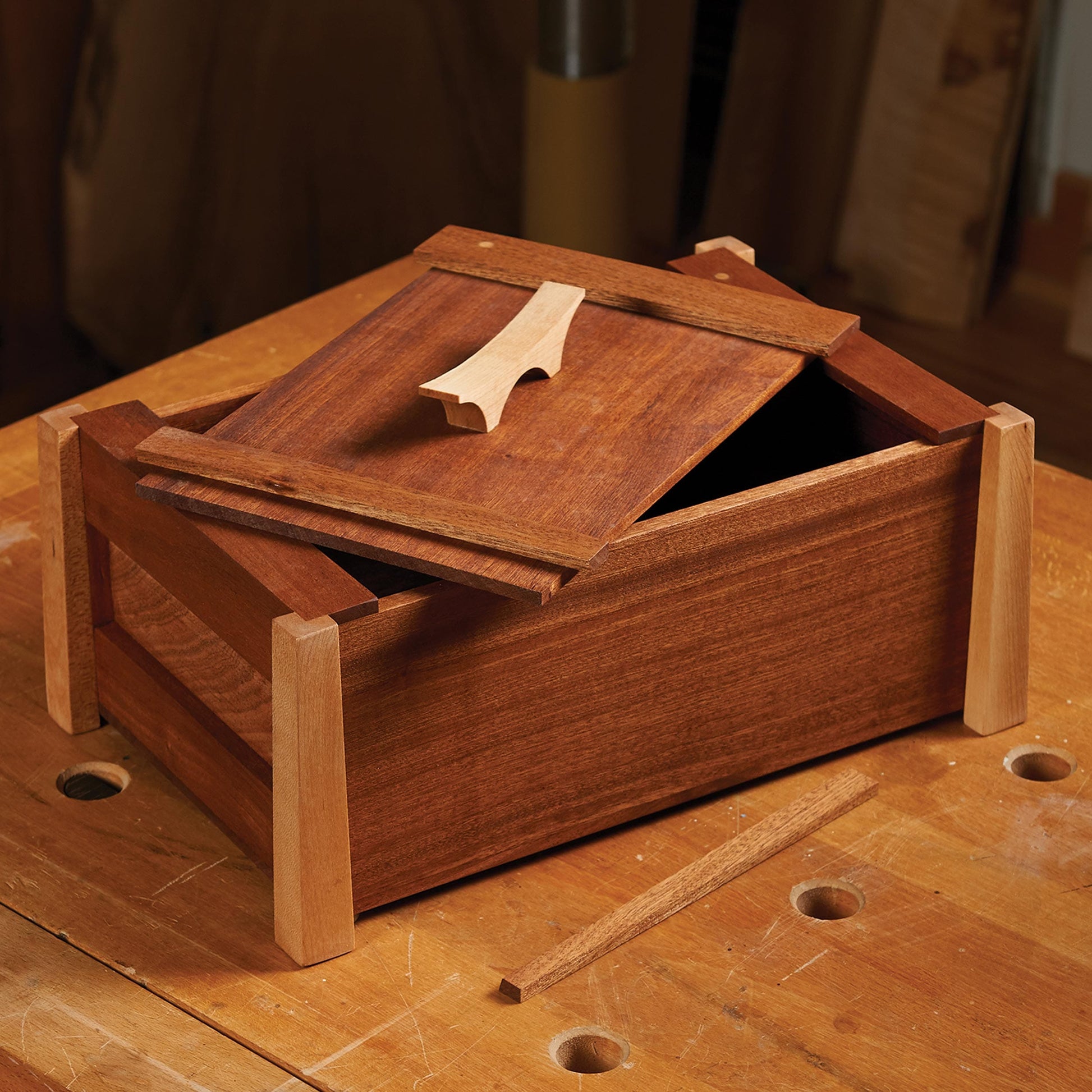 DIY Small Wood Gift Boxes with Lid - Jaime Costiglio