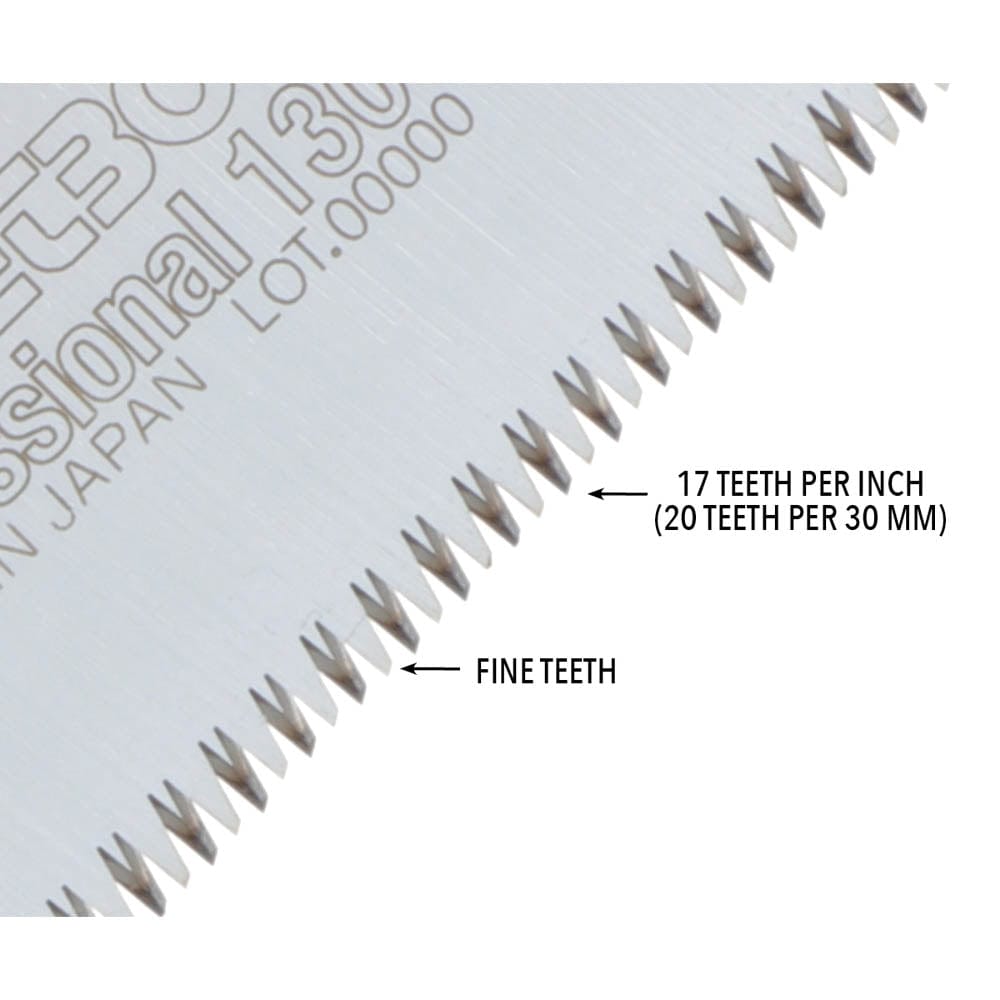 POCKETBOY 130mm, Fine Teeth