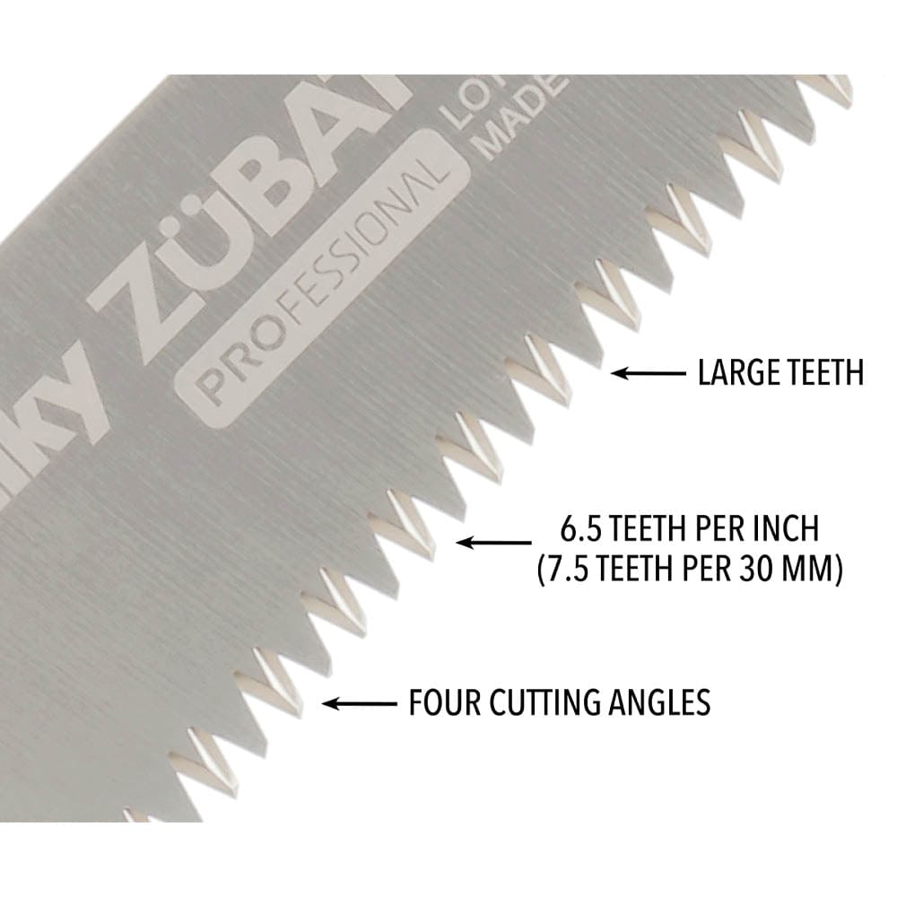 ZUBAT 330mm, Large Teeth