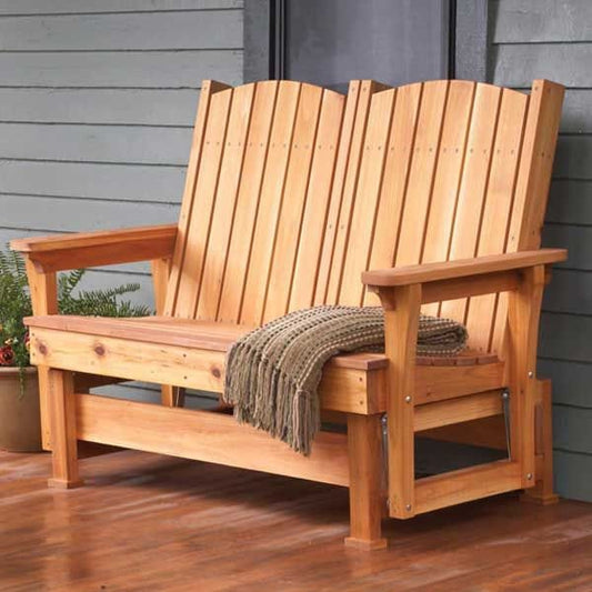 Woodworking Project Paper Plan to Build Easy, Breezy Glider alt 0