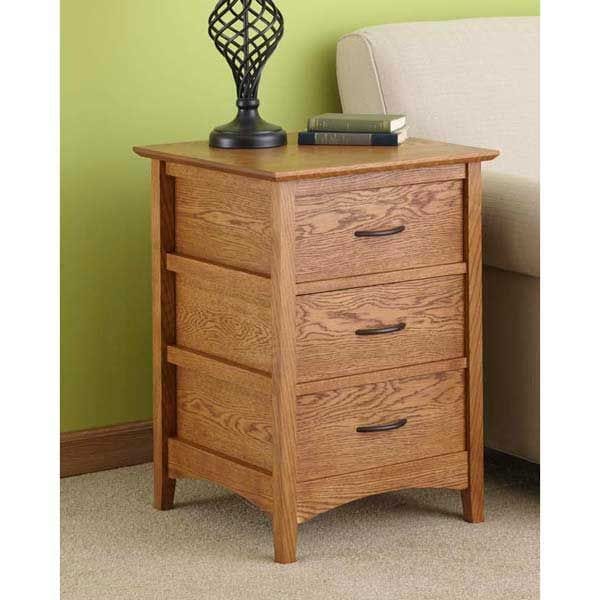 Woodworking Project Paper Plan to Build Sideless Side Table alt 0
