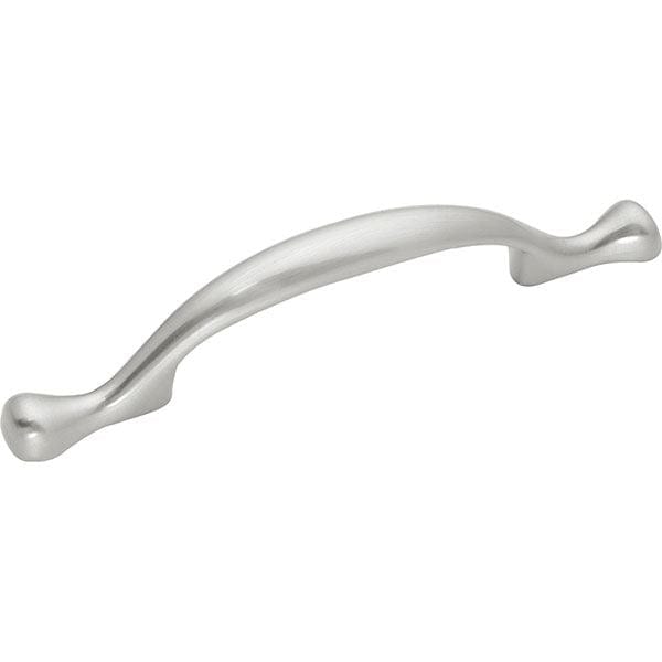 Hickory Hardware Conquest Maniglia Per Mobile - Finitura Nichel Satinato, Lunghezza 3" (76,2 Mm), Centro Fori 76,2 Mm