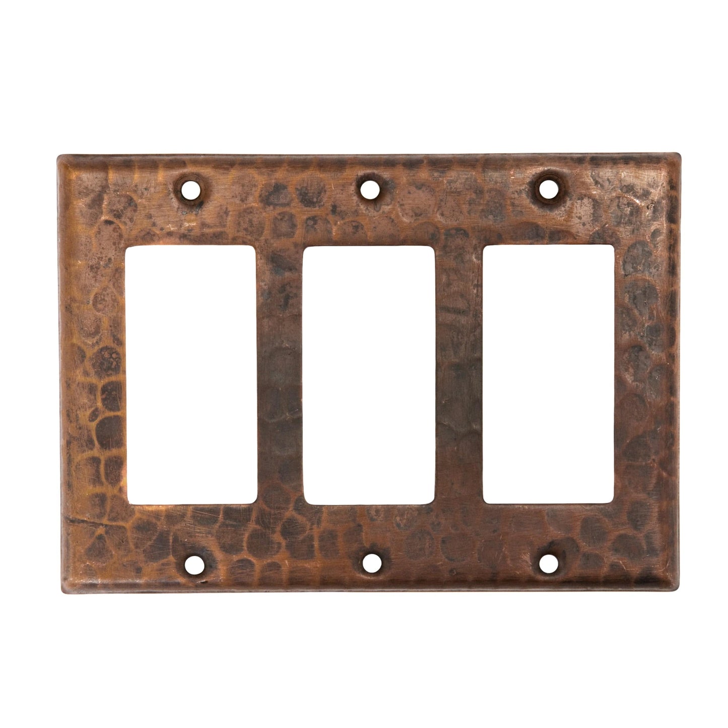 Triple Ground Fault / Rocker GFI Switchplate Cover alt 0