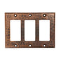 Triple Ground Fault / Rocker GFI Switchplate Cover alt 0