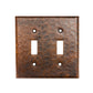 Switchplate Cover - Double Toggle Switch alt 0