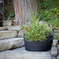 Planter Barrel Black alt 0