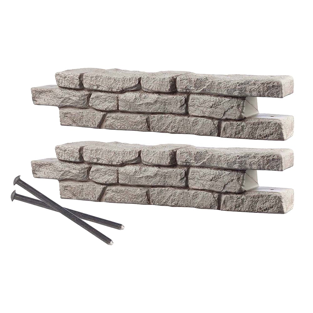 Rock Lock Raised Garden Bed Straight Rock Pack of 2
