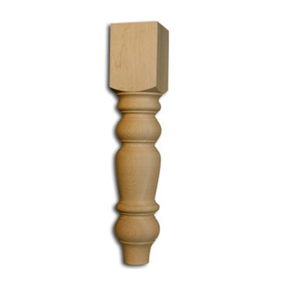 Cherry Husky Dining Table Leg, Model 1109C