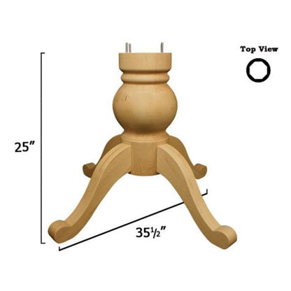 Shallowfd Pedestal Kit Cherry alt 0