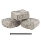 Rock Lock Raised Garden Bed End Rock Pack