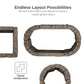 Rock Lock Raised Garden Bed End Rock Pack