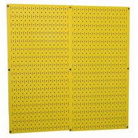 Yellow Metal Pegboard Pack - Two Pegboard Tool Boards alt 0