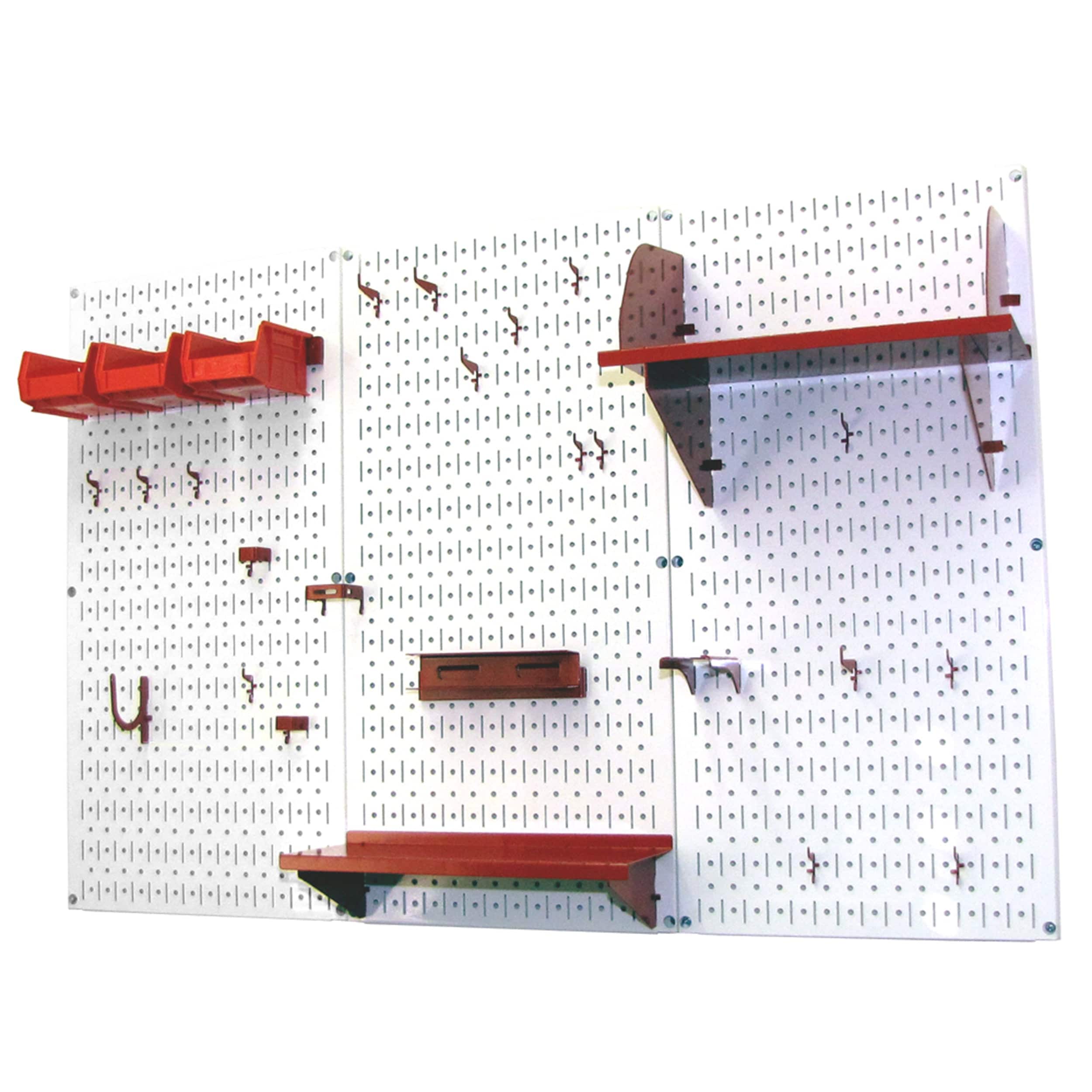 Tool Control Storage Wall Control Storage Systems 4' Metal Pegboard Standard Tool Storage ...
