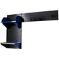 Pegboard Garden Tool Board Organizer with Black Pegboard and Blue Accessories alt 0