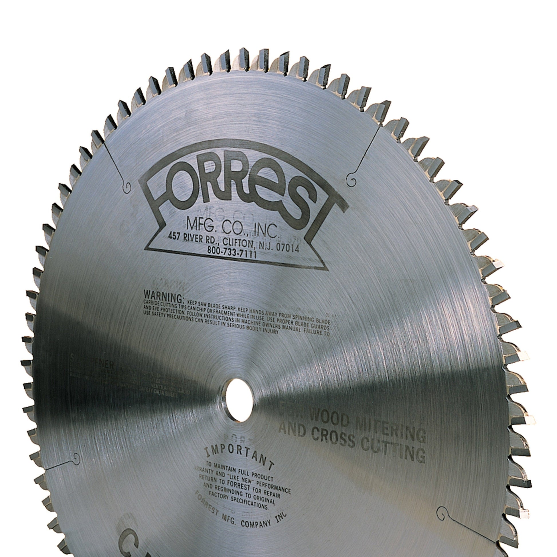 Forrest CM06H406100 Chopmaster Circular Saw Blade 6 1 2