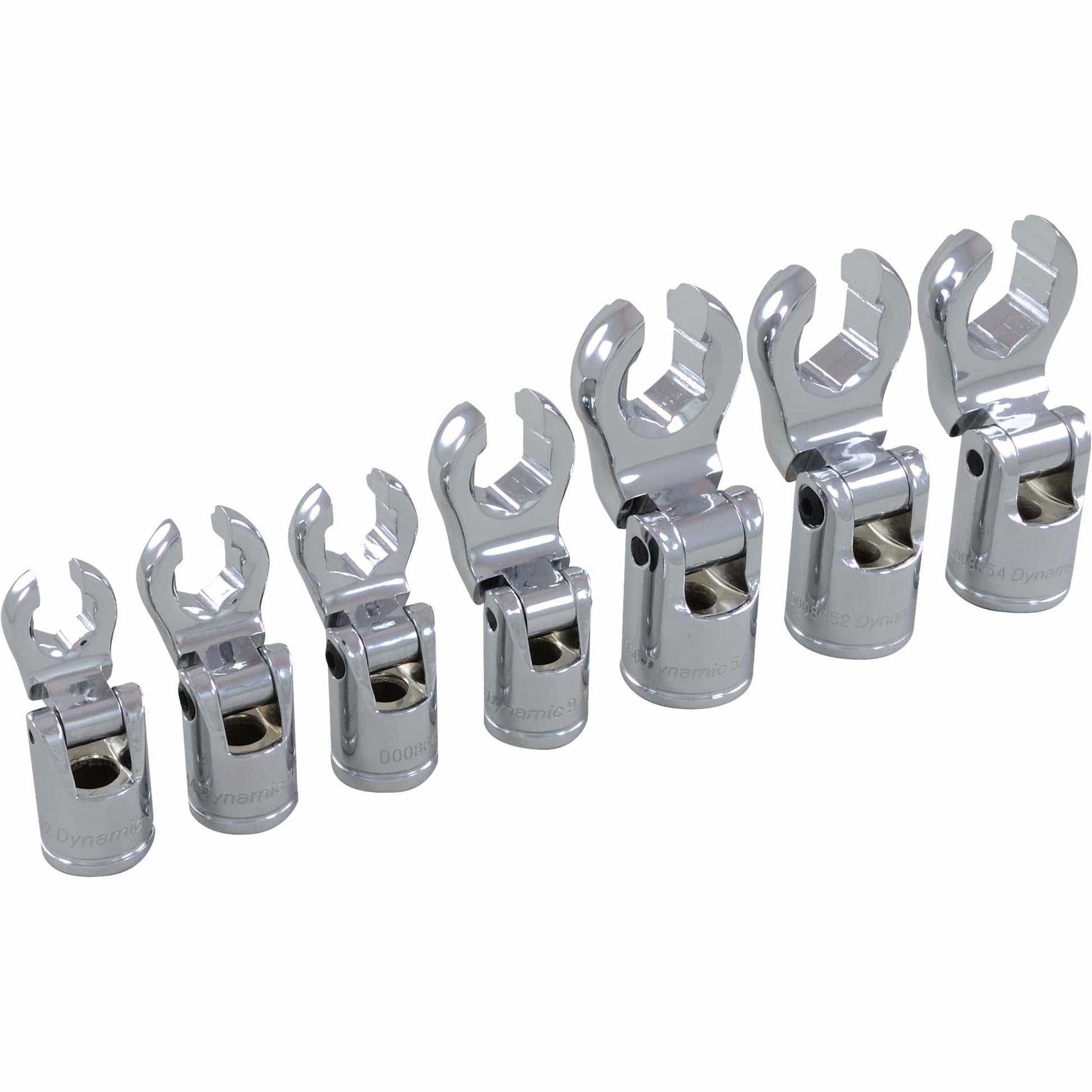 3/8" Drive 7pc SAE Flare Nut Socket Set, 3/8" - 3/4" alt 0