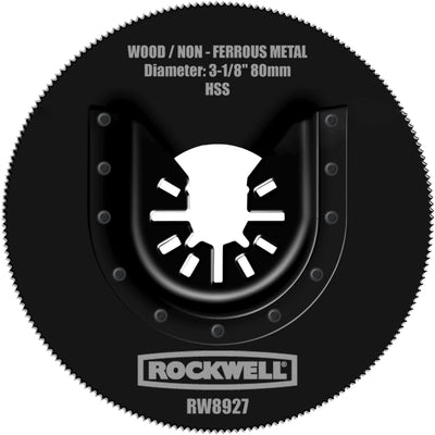 Sonicrafter 3-1/8" HSS Saw Blade, Model RW8927 alt 0
