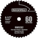 4-1/2"  Compact HSS Circular Saw Blade, Model RW9282 alt 0