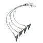 Easy Hook Anchors with Cable Clamps and Driving Rod - 4 Pack alt 0