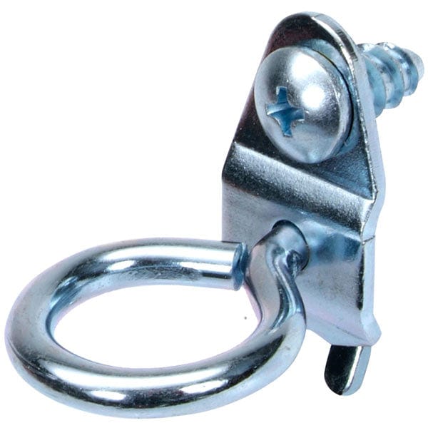 DuraHook 3/4" Single Ring Holder for Pegboard, 10 Pack alt 0
