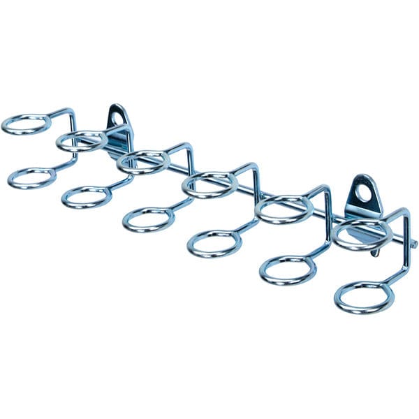 9" DuraHook Multi-Ring Tool Holder for Pegboard, 2 Pack alt 0